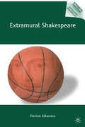 Cover: Extramural Shakespeare - Palgrave MacMillan