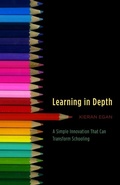Cover: Learning in Depth - University of Chicago Press