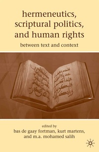 Enlarge image Cover: Hermeneutics, Scriptural Politics, and Human Rights - Palgrave MacMillan