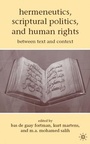 Cover: Hermeneutics, Scriptural Politics, and Human Rights - Palgrave MacMillan