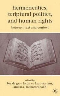 Enlarge image Cover: Hermeneutics, Scriptural Politics, and Human Rights - Palgrave MacMillan