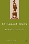 Cover: Liberalism and Pluralism - Palgrave MacMillan