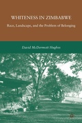 Cover: Whiteness in Zimbabwe - Palgrave MacMillan