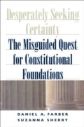 Cover: Desperately Seeking Certainty - University of Chicago Press
