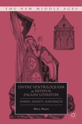 Cover: Divine Ventriloquism in Medieval English Literature - Palgrave MacMillan