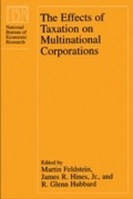 Cover: Effects of Taxation on Multinational Corporations - University of Chicago Press