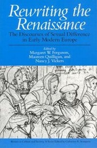 Enlarge image Cover: Rewriting the Renaissance - University of Chicago Press