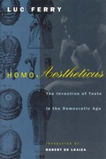 Cover: Homo Aestheticus - University of Chicago Press