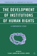 Cover: The Development of Institutions of Human Rights - Palgrave MacMillan