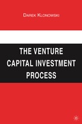 Cover: The Venture Capital Investment Process - Palgrave MacMillan