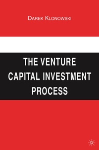 Enlarge image Cover: The Venture Capital Investment Process - Palgrave MacMillan