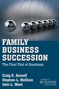 Cover: Family Business Succession - Palgrave MacMillan