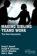 Cover: Making Sibling Teams Work - Palgrave MacMillan