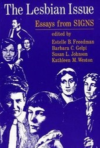 Enlarge image Cover: The Lesbian Issue - University of Chicago Press