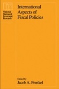 Cover: International Aspects of Fiscal Policies - University of Chicago Press