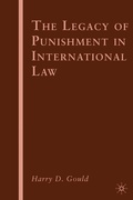 Cover: The Legacy of Punishment in International Law - Palgrave MacMillan