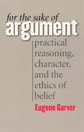 Cover: For the Sake of Argument - University of Chicago Press