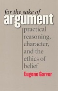 Cover: For the Sake of Argument - University of Chicago Press