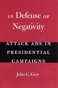 Cover: In Defense of Negativity - University of Chicago Press