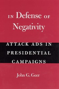 Enlarge image Cover: In Defense of Negativity - University of Chicago Press
