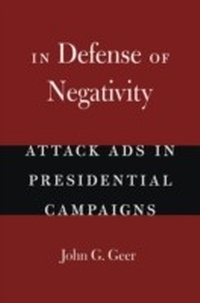 Enlarge image Cover: In Defense of Negativity - University of Chicago Press