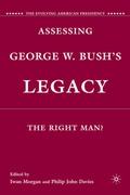 Cover: Assessing George W. Bush's Legacy - Palgrave MacMillan