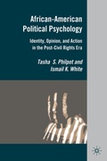 Cover: African-American Political Psychology - Palgrave MacMillan