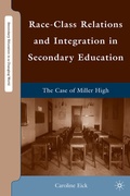 Cover: Race-Class Relations and Integration in Secondary Education - Palgrave MacMillan