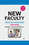 Cover: New Faculty - Palgrave MacMillan