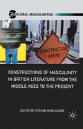Cover: Constructions of Masculinity in British Literature from the Middle Ages to the Present - Palgrave MacMillan