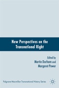 Cover: New Perspectives on the Transnational Right - Palgrave MacMillan