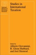 Cover: Studies in International Taxation - University of Chicago Press