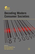 Cover: Decoding Modern Consumer Societies - Palgrave MacMillan