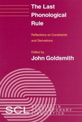 Cover: The Last Phonological Rule - University of Chicago Press
