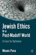 Cover: Jewish Ethics in a Post-Madoff World - Palgrave MacMillan