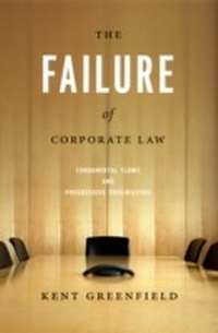Abbildung von: Failure of Corporate Law - University of Chicago Press
