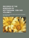 Cover: Records of the Borough of Nottingham Volume 2 - Rarebooksclub.com