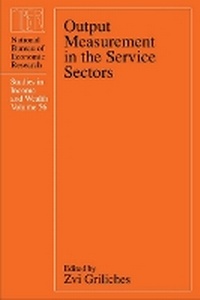 Enlarge image Cover: Output Measurement in the Service Sectors - University of Chicago Press