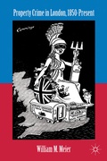 Cover: Property Crime in London, 1850-Present - Palgrave MacMillan