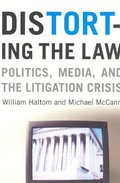 Cover: Distorting the Law - University of Chicago Press