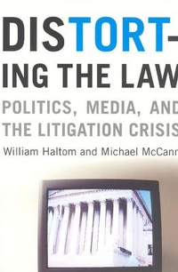 Enlarge image Cover: Distorting the Law - University of Chicago Press
