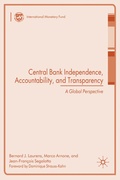 Cover: Central Bank Independence, Accountability, and Transparency - Palgrave Macmillan