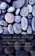 Cover: Nature, Social Relations and Human Needs - Palgrave Macmillan