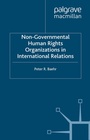 Cover: Non-Governmental Human Rights Organizations in International Relations - Palgrave Macmillan