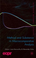 Cover: Method and Substance in Macrocomparative Analysis - Palgrave Macmillan