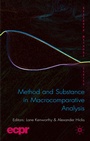 Cover: Method and Substance in Macrocomparative Analysis - Palgrave Macmillan
