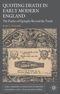 Cover: Quoting Death in Early Modern England - Palgrave Macmillan