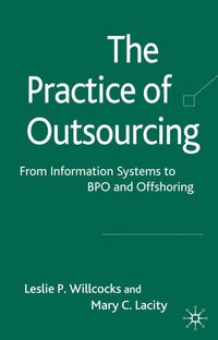 Enlarge image Cover: The Practice of Outsourcing - Palgrave Macmillan