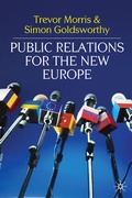 Cover: Public Relations for the New Europe - Palgrave Macmillan