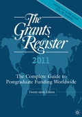 Cover: The Grants Register 2011 - Palgrave Macmillan